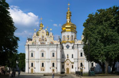 Kiev-Ukrayna 'dan Kiev Pechersk Lavra. 2015 'te çekilmiş.