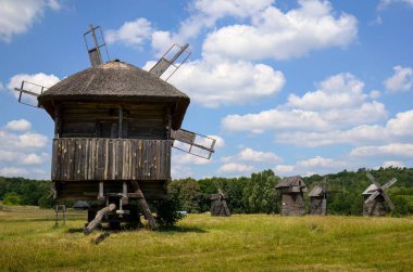 Kiev 'deki Pyrohovo Açık Hava Müzesi - Ukrayna.