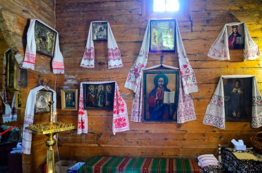 Kiev 'deki Pyrohovo Açık Hava Müzesi - Ukrayna.