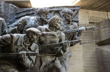 Kiev-Ukrayna 'da 2. Dünya Savaşı anıtı. 2015 'te çekilmiş.