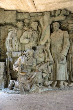 Kiev-Ukrayna 'da 2. Dünya Savaşı anıtı. 2015 'te çekilmiş.