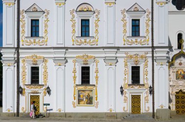Kiev-Ukrayna 'dan Kiev Pechersk Lavra. 2015 'te çekilmiş.
