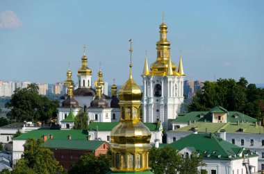 Kiev-Ukrayna 'dan Kiev Pechersk Lavra. 2015 'te çekilmiş.