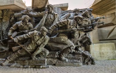 Kiev-Ukrayna 'da 2. Dünya Savaşı anıtı. 2015 'te çekilmiş.