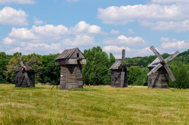 Kiev 'deki Pyrohovo Açık Hava Müzesi - Ukrayna.