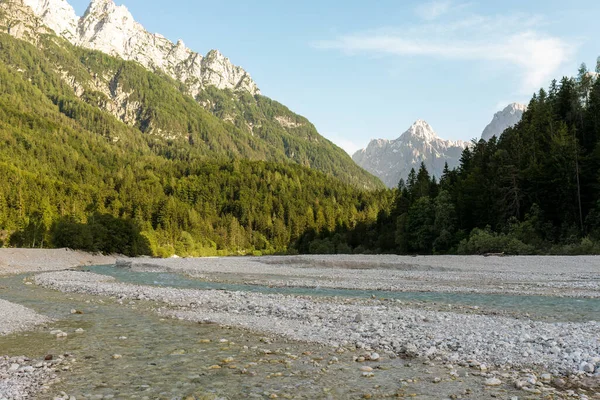 Alpenlandschap Bij Kranjska Gora Slovenië — Stockfoto