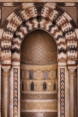 Kahire 'deki El Nasır Muhammed' den Madrasa - Mısır.