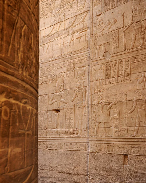 Храм Ісіди Ака Філа Асуані Єгипет — стокове фото