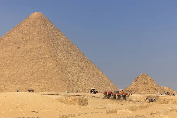 カイロ近郊のギゼフピラミッド エジプト — ストック写真