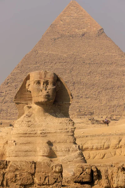 Giza Sphynx Nära Kairo Egypten — Stockfoto