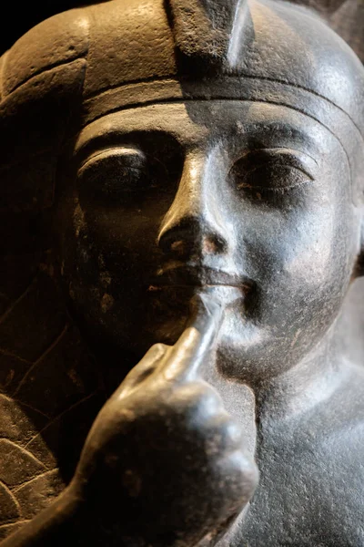 Faraón Sarkofág Káhiře Egypt — Stock fotografie