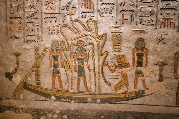 룩소르 이집트의 왕들의 골짜기의 — 스톡 사진