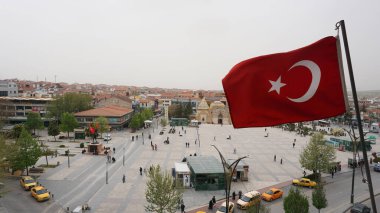 Türkiye 'nin Anadolu bölgesindeki Krehir ilinin Meydanı ve Cacabey Madrasa