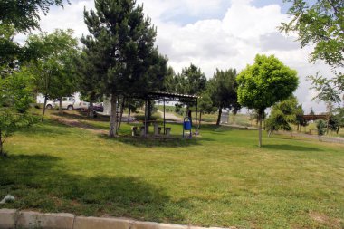 Barselona şehrinin manzarası