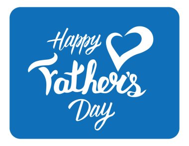 Babalar Günün kutlu olsun Kaligrafi tebrik kartı. Vektör illüstrasyonu.