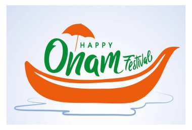 Onam Festivali illüstrasyonu