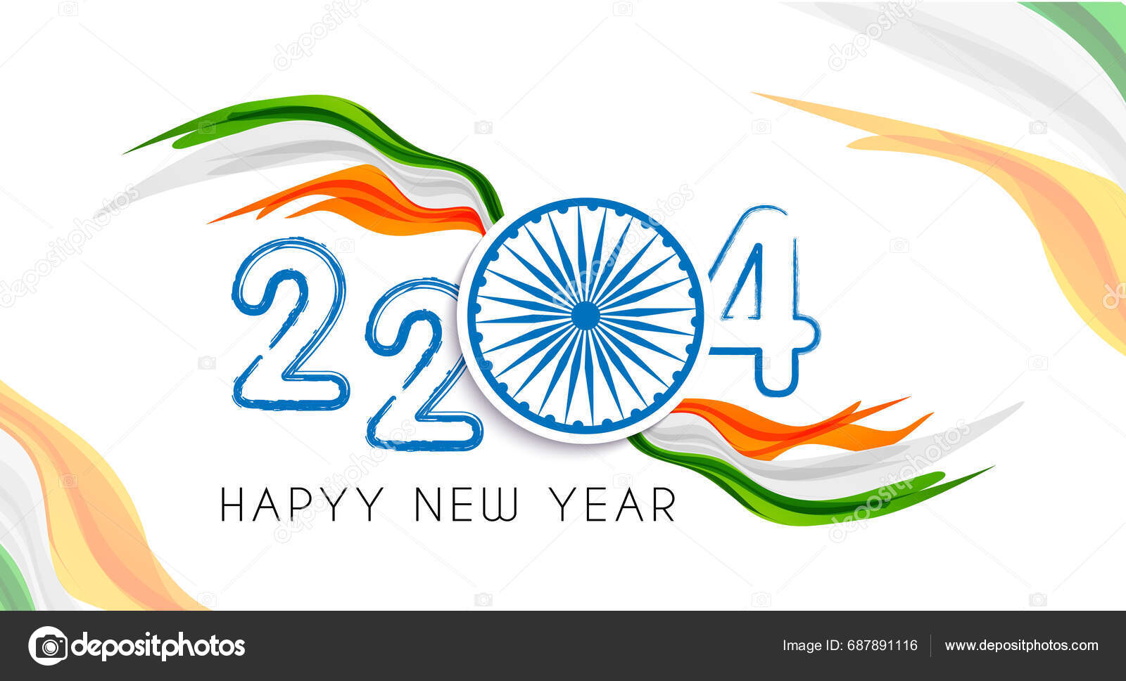 India General Election 2024 Voting Day 2024 Election India Banner Stock