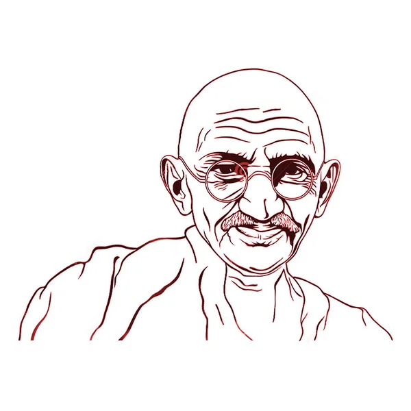 Stock image ghandi-ghandi jayanti-indian ghandi-ghandi g-mahatama ghandi and indian flag vector-ghandi face indian flag, ghandi and india map, portrait of an old man. vector illustration