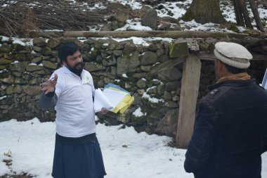 Soğuk ve kar bölgelerindeki tepe bölgelerine Kış Yardımı desteği 