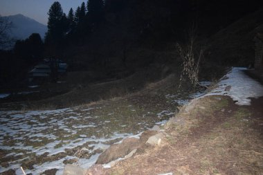 Soğuk ve kar bölgelerindeki tepe bölgelerine Kış Yardımı desteği 
