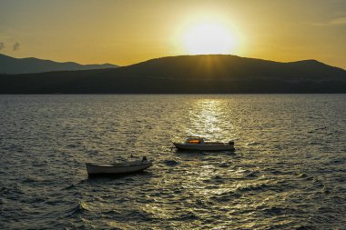 Neum 'da deniz batımı (Bosna-Hersek)