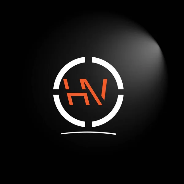 Simple Clean Modern Style Letras Iniciales Logo Vector — Vector de stock