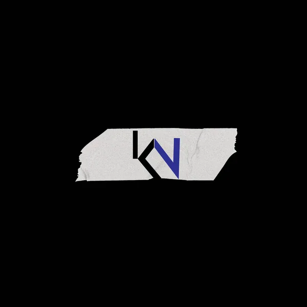 Simple Style Lettres Logo Vectoriel — Image vectorielle