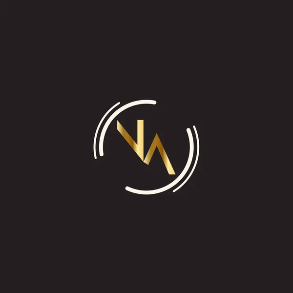 Простий Чистий Сучасний Стиль Початкові Літери Логотип Вектор — стоковий вектор