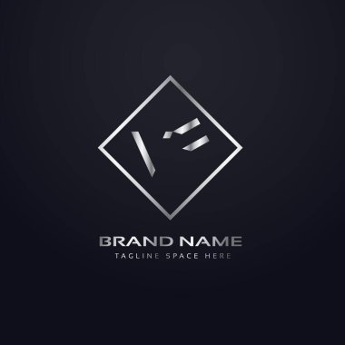 VF Golden Color Letters logo