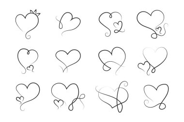 Sonsuza dek aşk işareti Lazer kesiği. Romantik ve düğün sembolleri, Sevgililer Günü 'nün düz unsuru..