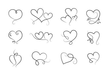 Sonsuza dek aşk işareti Lazer kesiği. Romantik ve düğün sembolleri, Sevgililer Günü 'nün düz unsuru..