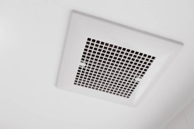 Toilet air ventilator.Bathroom fan air flow grill for room deodorizing and dehumidifying.