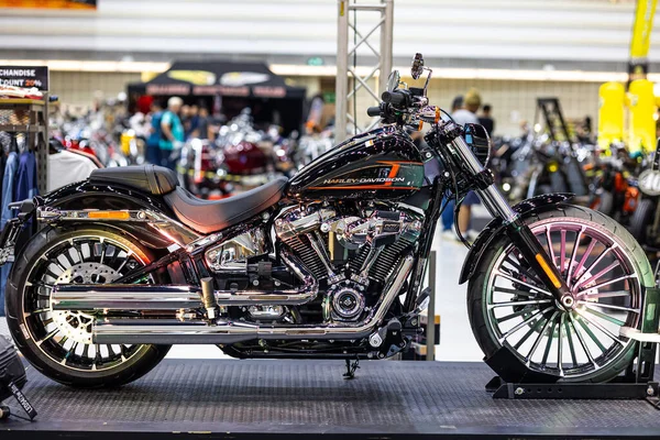 Harley Davidson Exhibition Chopper Motocycle Bike Show Festival Northen Bike — 스톡 사진
