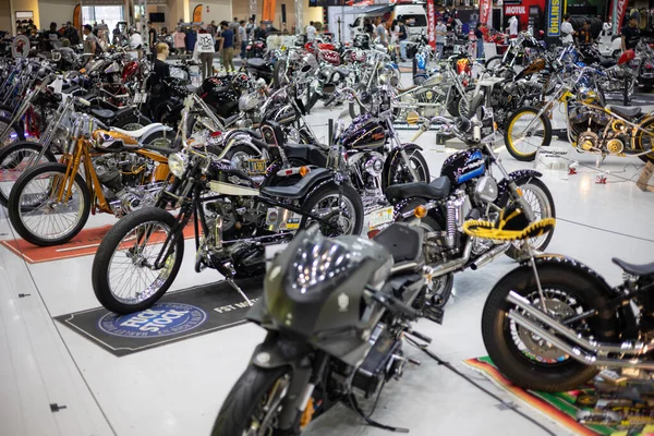 Harley Davidson Custom Build Contest Exhibition Chopper Motocycle Bike Show — 스톡 사진