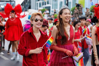 Bangkok Gurur Festivali 2024 LGBTQIAN KONUŞU KONUŞUŞMA KONUŞUNDA BİR HAZİRAN, 1 Haziran 2024, Bangkok, Tayland.