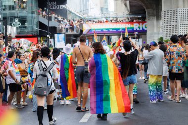 Bangkok Gurur Festivali 2024 LGBTQIAN KONUŞU KONUŞUŞMA KONUŞUNDA BİR HAZİRAN, 1 Haziran 2024, Bangkok, Tayland.