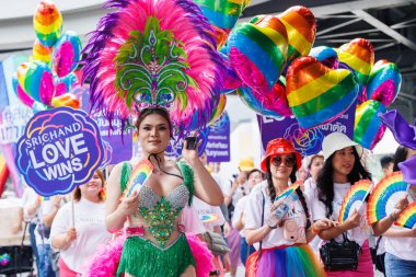 Bangkok Gurur Festivali 2024 LGBTQIAN KONUŞU KONUŞUŞMA KONUŞUNDA BİR HAZİRAN, 1 Haziran 2024, Bangkok, Tayland.