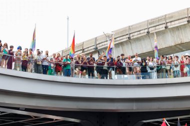 Bangkok Gurur Festivali 2024 LGBTQIAN KONUŞU KONUŞUŞMA KONUŞUNDA BİR HAZİRAN, 1 Haziran 2024, Bangkok, Tayland.
