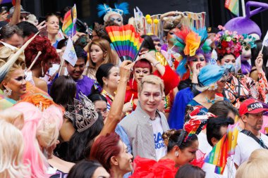 Bangkok Gurur Festivali 2024 LGBTQIAN KONUŞU KONUŞUŞMA KONUŞUNDA BİR HAZİRAN, 1 Haziran 2024, Bangkok, Tayland.