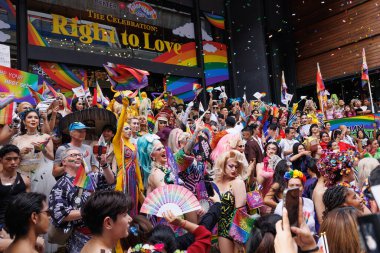 Bangkok Gurur Festivali 2024 LGBTQIAN KONUŞU KONUŞUŞMA KONUŞUNDA BİR HAZİRAN, 1 Haziran 2024, Bangkok, Tayland.