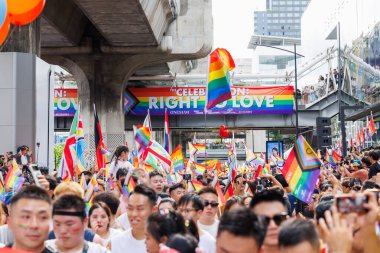 Bangkok Gurur Festivali 2024 LGBTQIAN KONUŞU KONUŞUŞMA KONUŞUNDA BİR HAZİRAN, 1 Haziran 2024, Bangkok, Tayland.