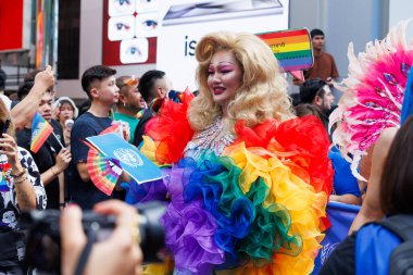 Bangkok Gurur Festivali 2024 LGBTQIAN KONUŞU KONUŞUŞMA KONUŞUNDA BİR HAZİRAN, 1 Haziran 2024, Bangkok, Tayland.