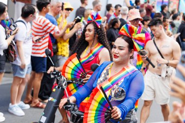 Bangkok Gurur Festivali 2024 LGBTQIAN KONUŞU KONUŞUŞMA KONUŞUNDA BİR HAZİRAN, 1 Haziran 2024, Bangkok, Tayland.