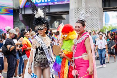Bangkok Gurur Festivali 2024 LGBTQIAN KONUŞU KONUŞUŞMA KONUŞUNDA BİR HAZİRAN, 1 Haziran 2024, Bangkok, Tayland.