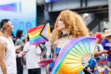 Bangkok Gurur Festivali 2024 LGBTQIAN KONUŞU KONUŞUŞMA KONUŞUNDA BİR HAZİRAN, 1 Haziran 2024, Bangkok, Tayland.