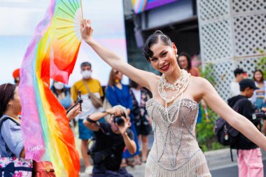 Bangkok Gurur Festivali 2024 LGBTQIAN KONUŞU KONUŞUŞMA KONUŞUNDA BİR HAZİRAN, 1 Haziran 2024, Bangkok, Tayland.