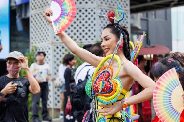 Bangkok Gurur Festivali 2024 LGBTQIAN KONUŞU KONUŞUŞMA KONUŞUNDA BİR HAZİRAN, 1 Haziran 2024, Bangkok, Tayland.