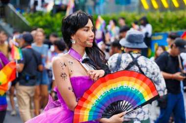 Bangkok Gurur Festivali 2024 LGBTQIAN KONUŞU KONUŞUŞMA KONUŞUNDA BİR HAZİRAN, 1 Haziran 2024, Bangkok, Tayland.