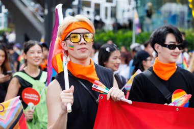 Bangkok Gurur Festivali 2024 LGBTQIAN KONUŞU KONUŞUŞMA KONUŞUNDA BİR HAZİRAN, 1 Haziran 2024, Bangkok, Tayland.