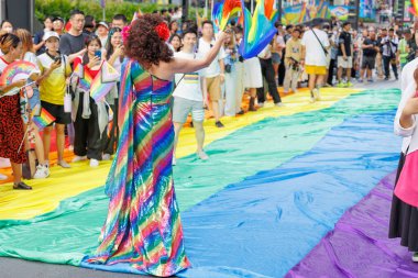 Bangkok Gurur Festivali 2024 LGBTQIAN KONUŞU KONUŞUŞMA KONUŞUNDA BİR HAZİRAN, 1 Haziran 2024, Bangkok, Tayland.